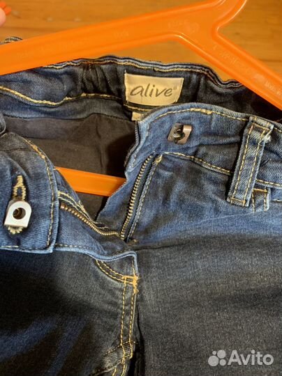 Джинсы утепленные 128