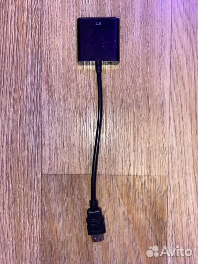 Переходник dexp hdmi - VGA+Jack 3.5, 0.2 м