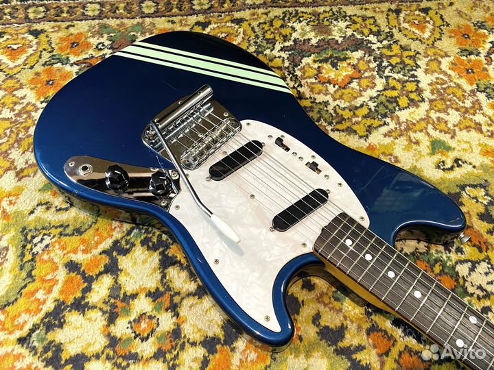 Электрогитара Fender Mustang MG-69 Blue (1993)