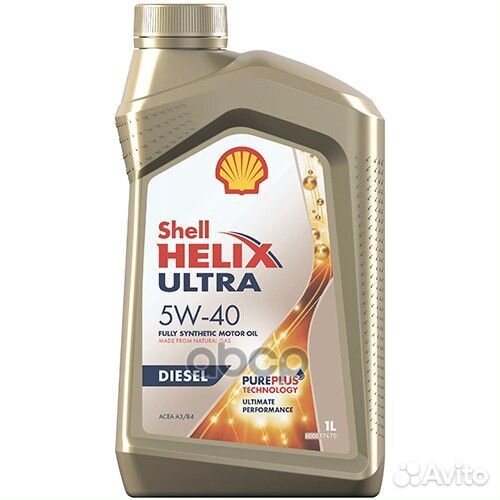 Масло моторное 5W40 Shell 1л синтетика Helix Di