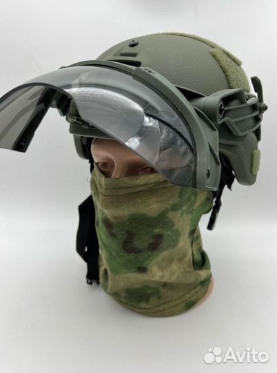 Откидные тактические нашлемные очки