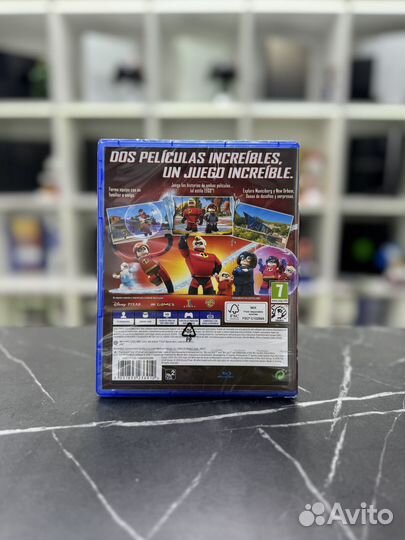 Диск для PS4. lego Суперсемейка