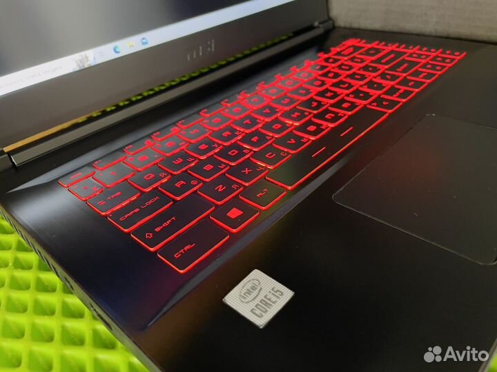 Ноутбук MSI GF65 Thini i5/8/RTX3060 6Gb (комплект)