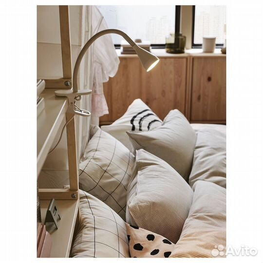 Светодиодный светильник IKEA с клипсой