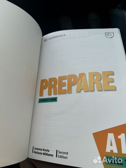 Prepare 1 книга