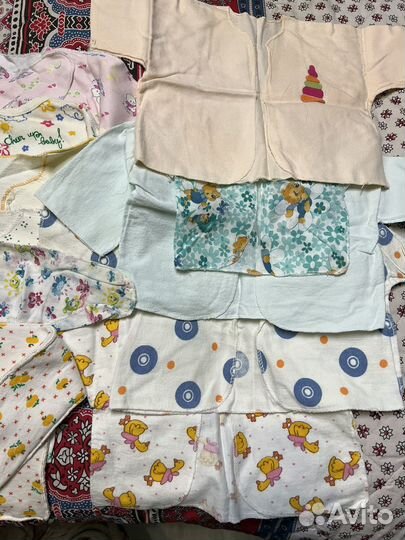 Одежда пакетом для новорожденной