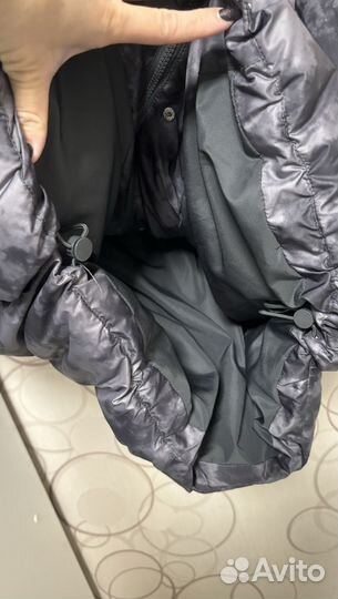 Пуховик зимний оверсайз