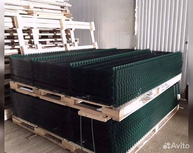 Забор из 3д сетки