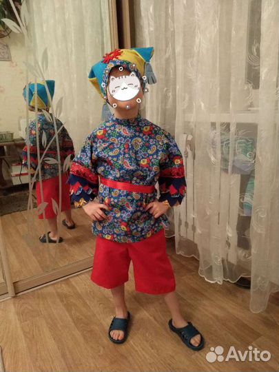 Костюм Петрушки и Петушка