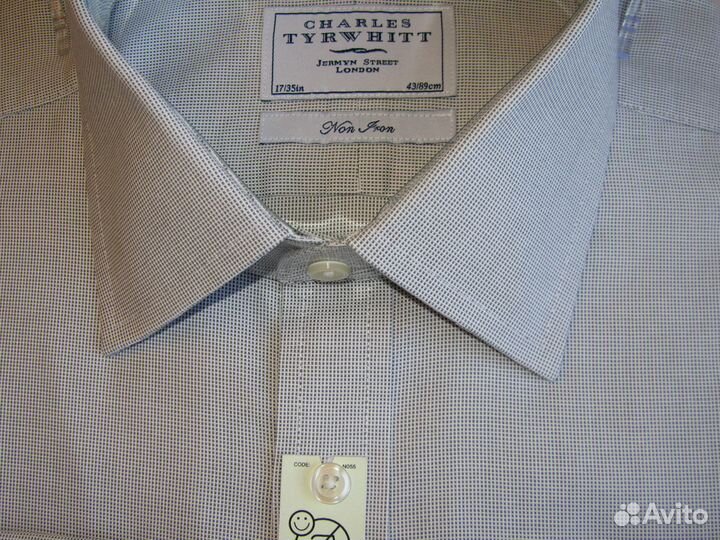 Рубашка charles tyrwhitt classic ворот 43\89