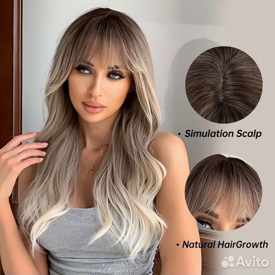 Новый Парик пепельный блонд. Продам