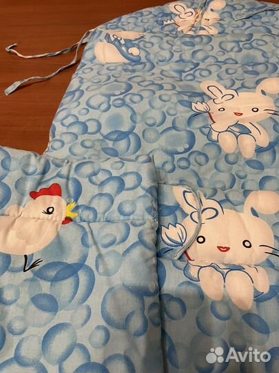 Бортики в детскую кроватку