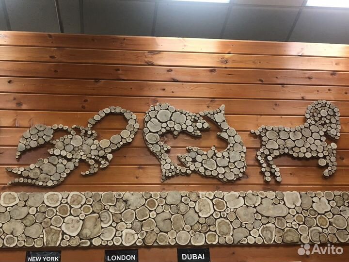 Знаки зодиака из можжевельника