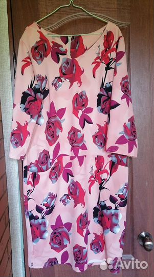 Платье миди, р50