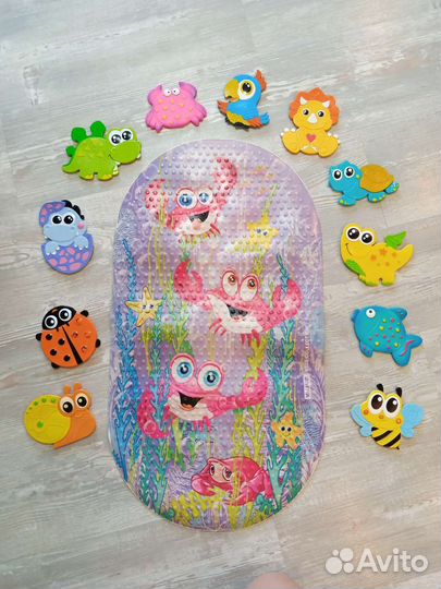 Коврики для ванной детские