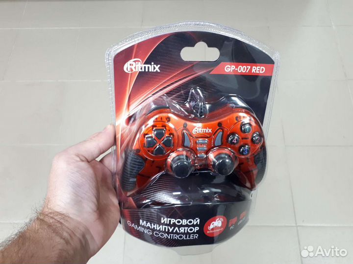 Геймпад для пк с вибро и турбо