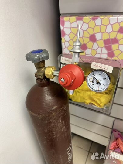 Баллон для гелия 10 л+редуктор+шары