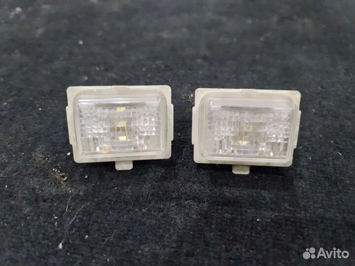 Подсветка заднего номера Mercedes W204 рестайлинг