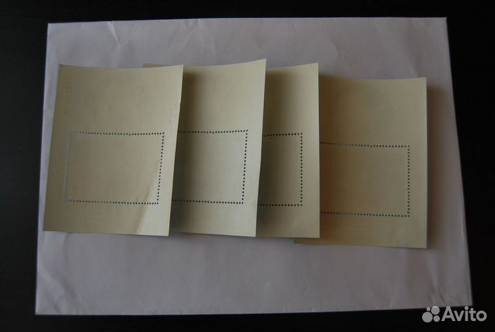 Марки. Дрейф во льдах.Номерные блоки по порядку