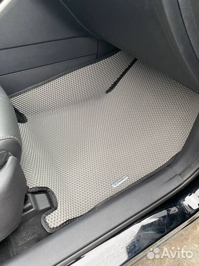 Коврики EVA 3Д на CganganCS75 Plus серый+черный