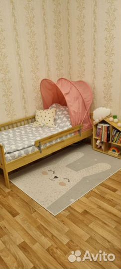 Полог Суффлетт Икеа розовый