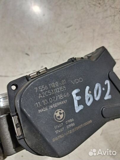 Дроссельная заслонка Bmw 5 Серия E61/E60 N52B25