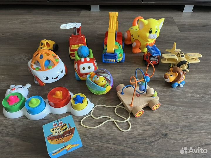 Развивающие игрушки на 1-3 года (пакетом)