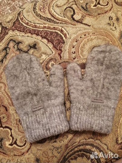 Варежки шерстяные 3-4 года