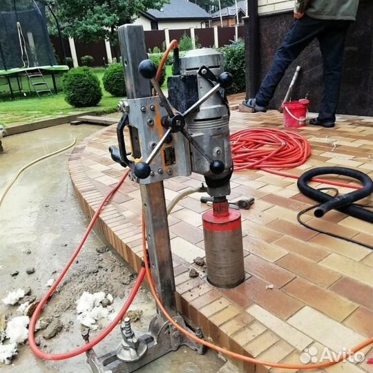 Алмазное бурение отверстий алмазная резка