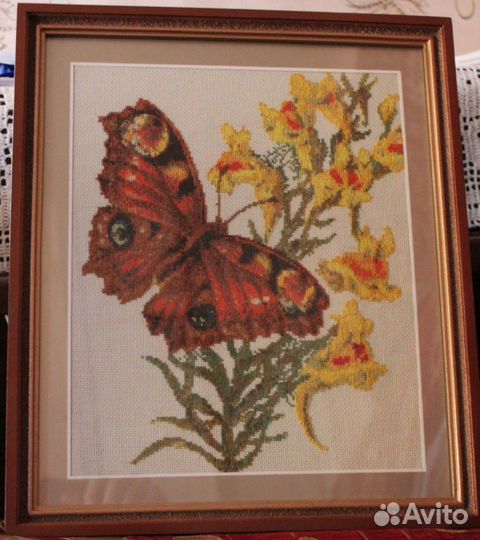 Оформленные картины вышитые крестом