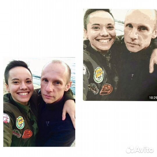 Картины по номерам на холсте по вашему фото 30*40