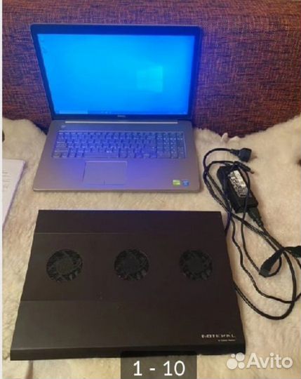 Игровой ноутбук dell