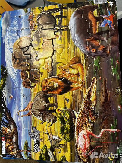 Пазлы larsen djeco