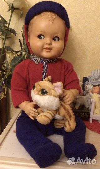 Пупс девочка, целлулоид и куколки