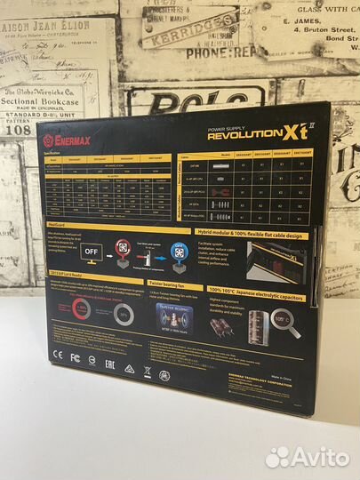 Блок питания Enermax Revolution XT II Gold 750Wt