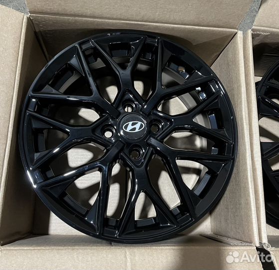 Диски r16 Hyundai Solaris Kia Rio Black