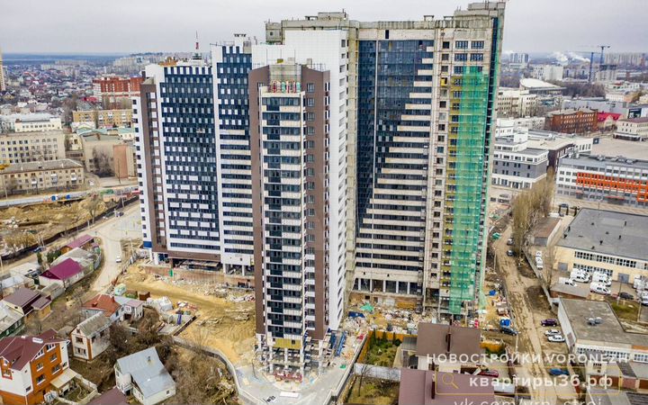2-к. квартира, 77,6 м², 7/23 эт.