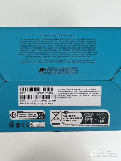 Умный дисплей Echo Show Amazon новый