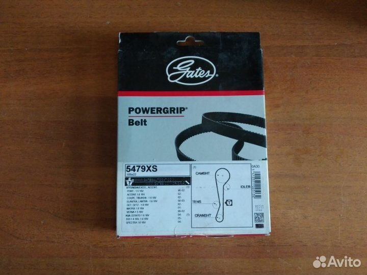 Ремень грм Hyundai Accent 1994 - 2012