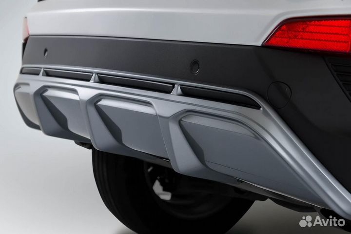 Накладка на задний бампер