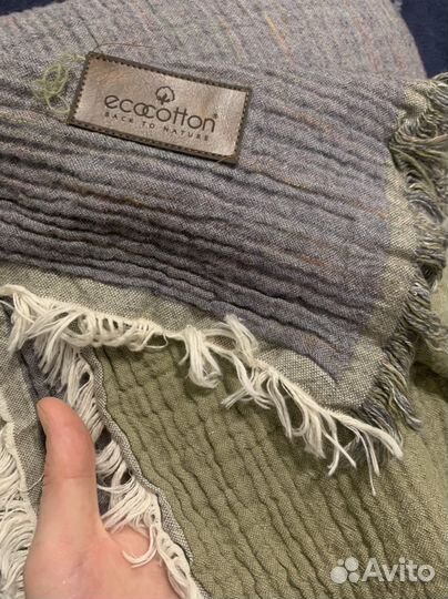 Детские и взрослые, плед муслиновый 4 слойный