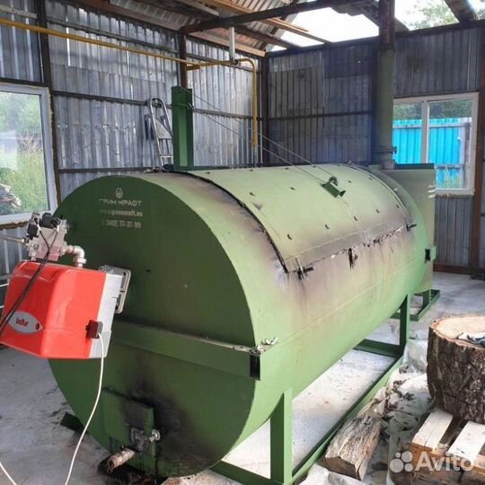 Крематор для уничтожения биологических отходов