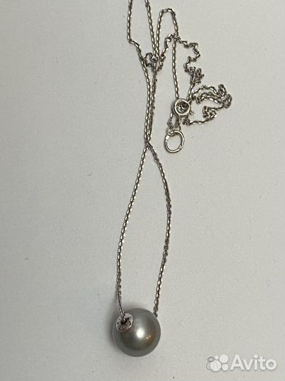 Цепочка с жемчужиной. 585 проба