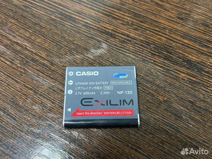 Аккумулятор Casio Exilim Ex-S200 NP-120 оригинал