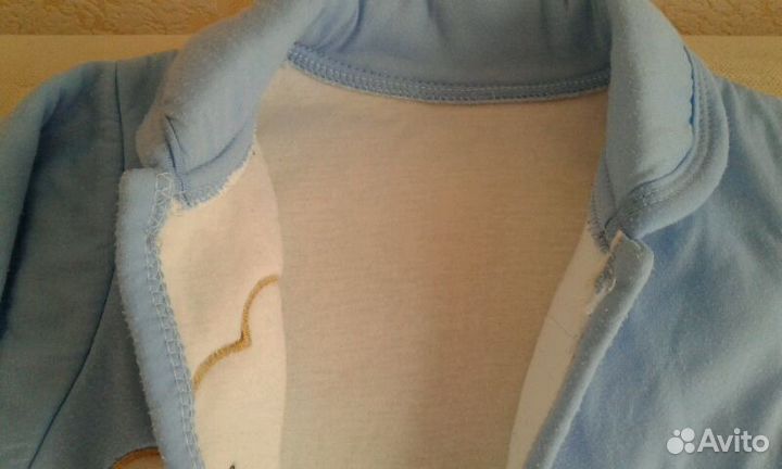 Теплый костюм 7-12 мес