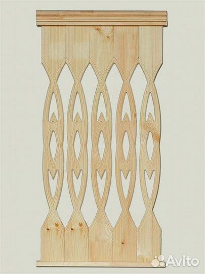 Балясины прорезные (плоские) хвоя сорт ав