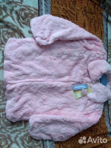 Теплая пушистая кофта