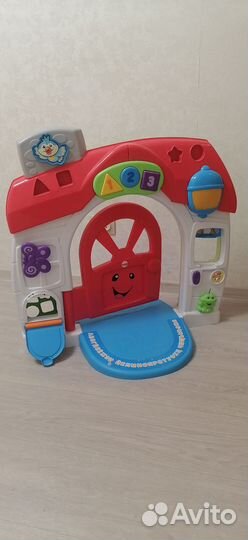 Обучающий домик на русском языке fisher-price