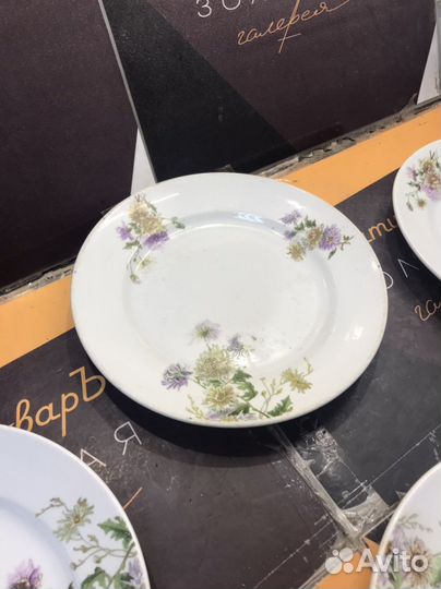 Набор старинных тарелок дулево к