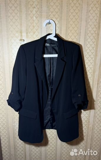 Пиджак Zara черный